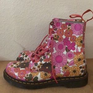 Floral boots